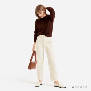 EVERLANE The Straight Leg Crop Pant Tall/Long